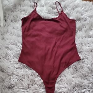 Athleta Burgundy One Piece